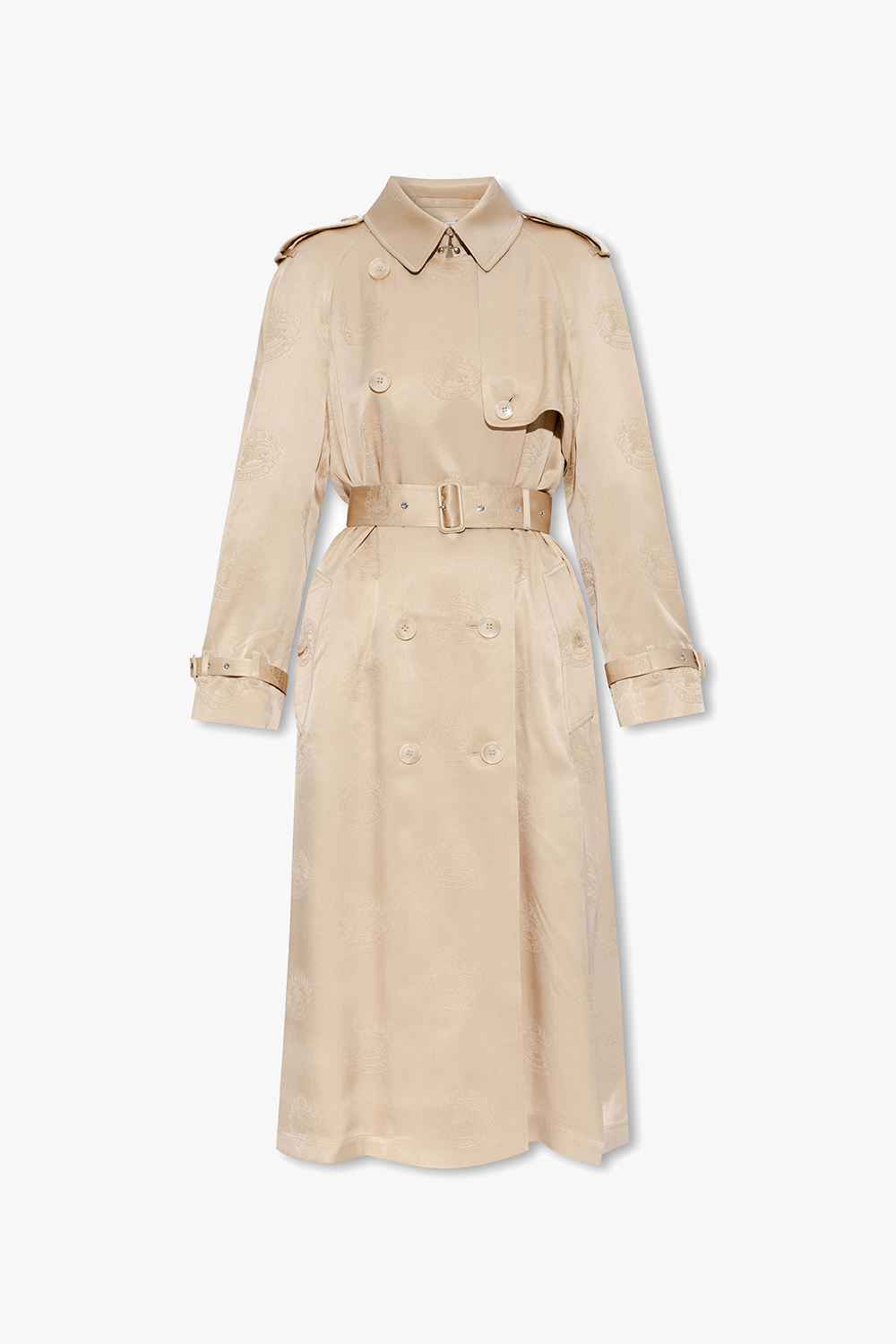 Burberry silk trench best sale